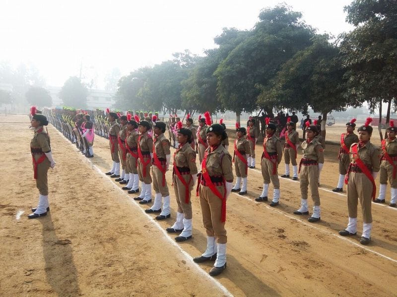 Police line, went into schools of Republic Day rehearsa