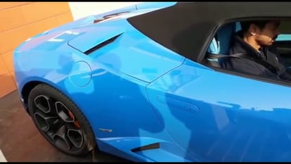 Prateek Yadav Lamborghini car Mulayam singh Yadav 