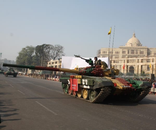 republic day parade in lucknow uttar pradesh.