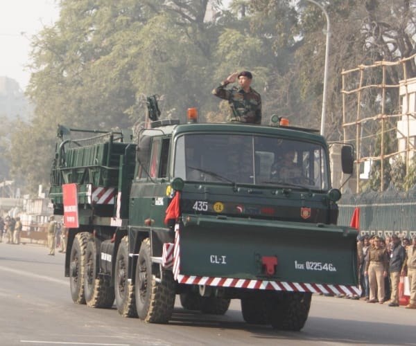 republic day parade in lucknow uttar pradesh.