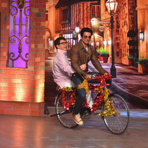 jackie chan promote his film in kapil sharma show