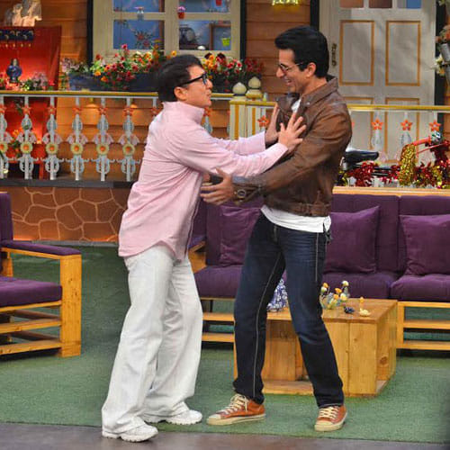 jackie chan promote his film in kapil sharma show