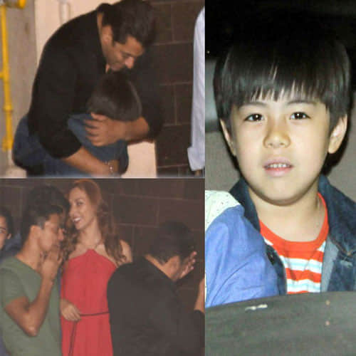 salman introduce a kid in sets of tubelight