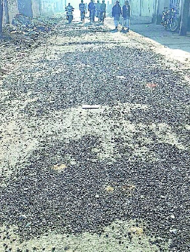 Visit corruption Cdhin municipal roads