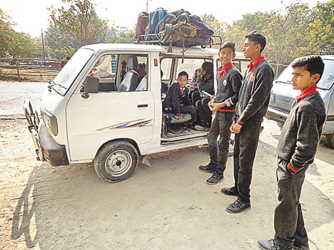 School children are taking more vehicles without permit invoice