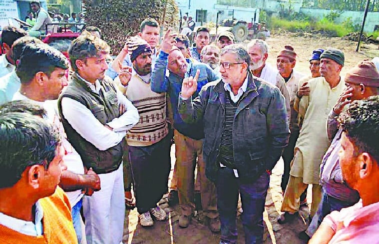 Sugar Mill Farmers commotion in baghpat