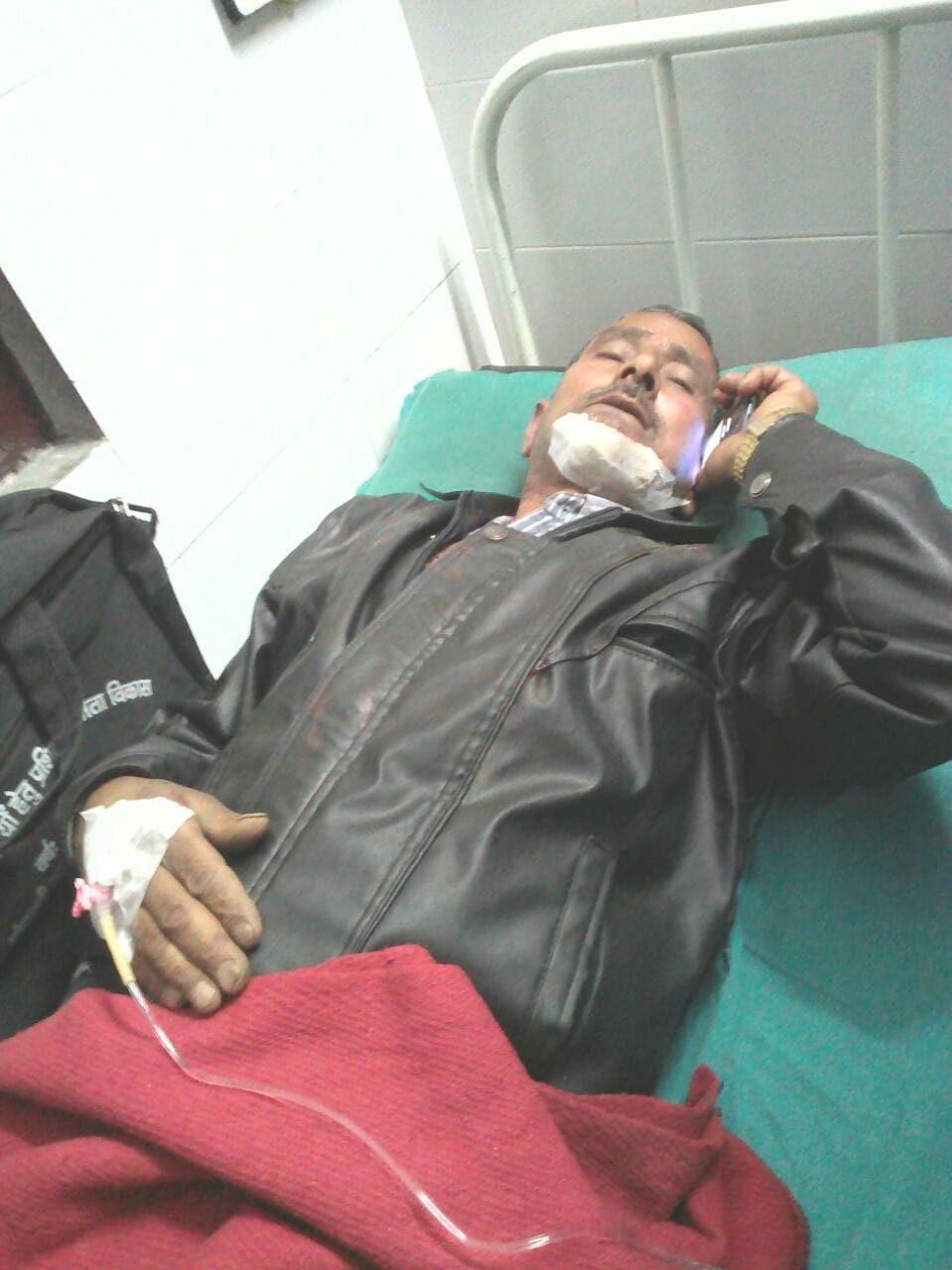 Two killed in bus accident, 22 injured.