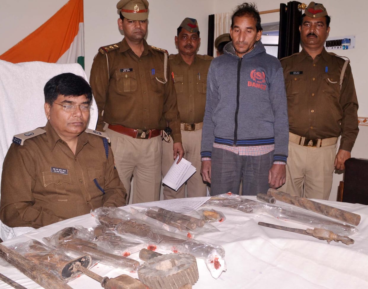 Aslha kiln factory was being closed, one arrested