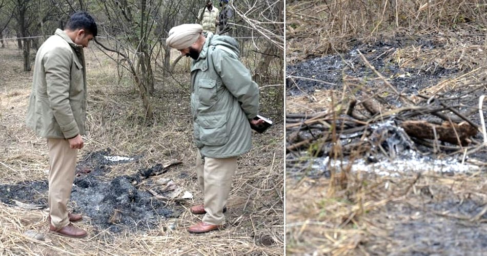 The bodies were charred forest, revealing the Identity