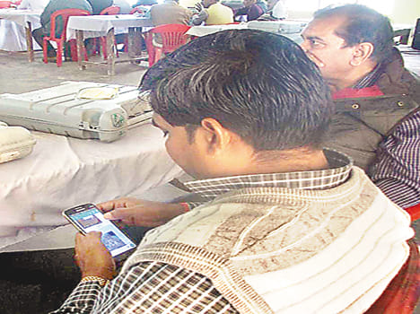 Manikpur assembly EVM training