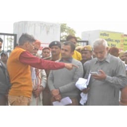 Protest, protest in Sirsa, farmer, Sirsa