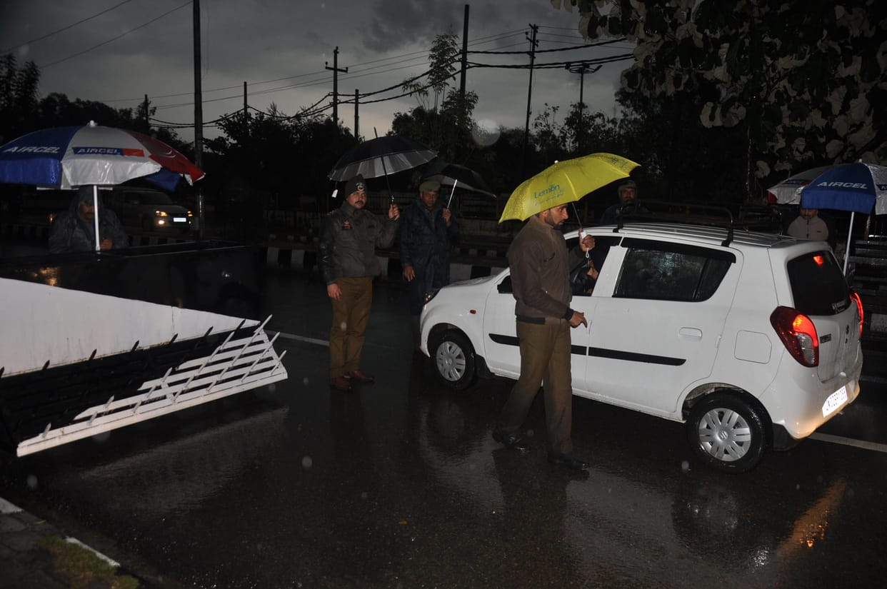 HEAVY RAIN in jammu