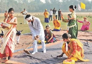 practice in police line