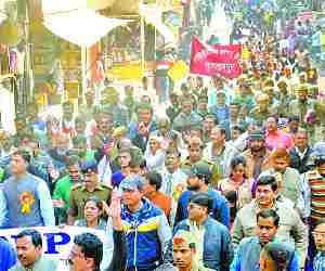 Sultanpur took oath of 100 percent polling