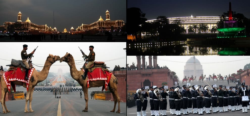 due to republic day many roads and metro stations to remain close, see list