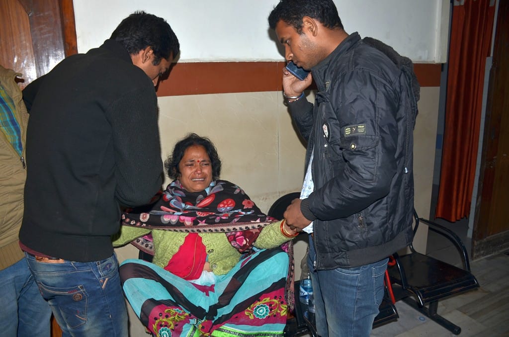 Ruckus in hospital after death of a patients
