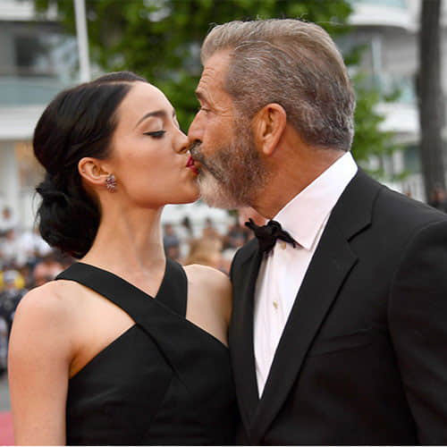 mel gibson again become the father of a son
