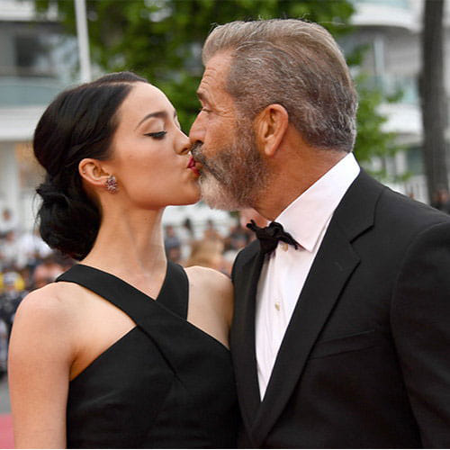mel gibson again become the father of a son