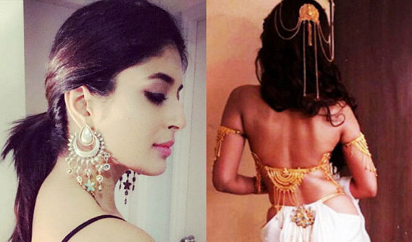 backless viral photos of new chandrakanta