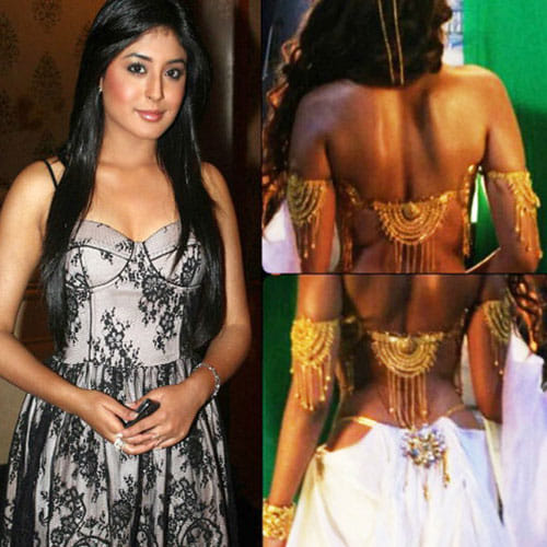 backless viral photos of new chandrakanta