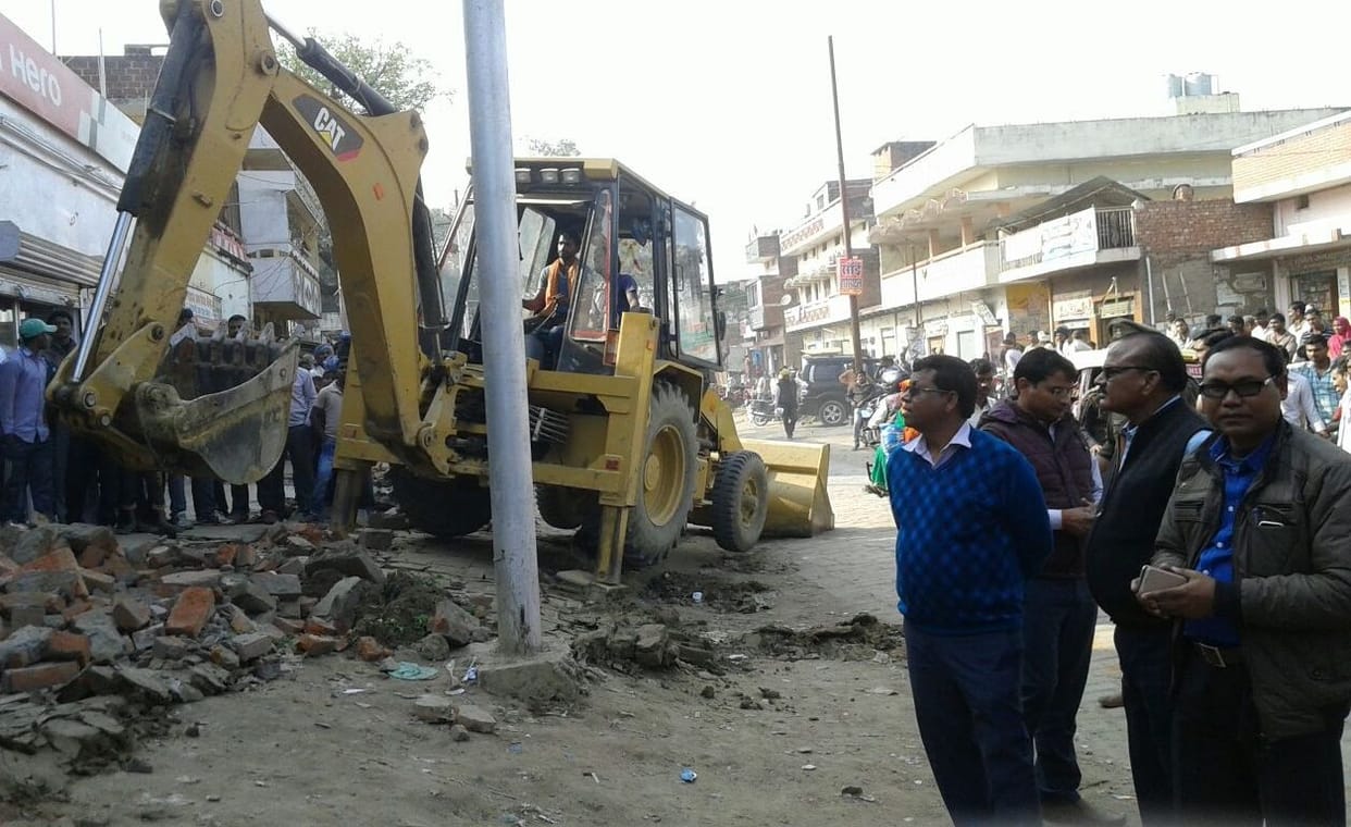 More than one hundred encroachment removal