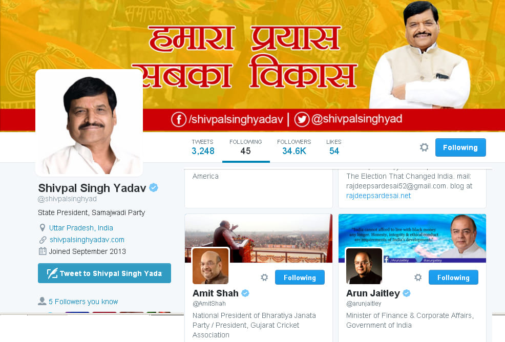 shivpal modi and shah followers