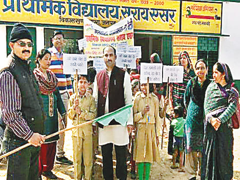 childrens took voters awareness rally