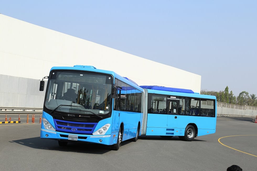 Tata motors launches Hybrid and electric busses 