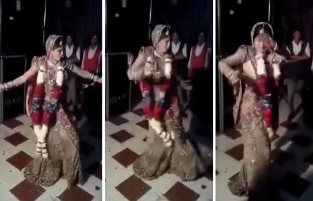 bride dancing on her wedding video goes viral on Youtube