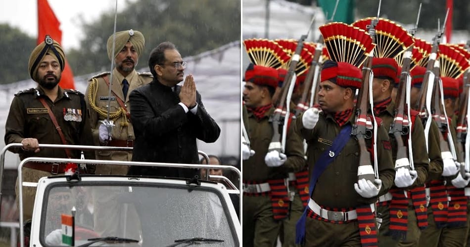 68th Republic day celebrated in chandigarh, parimal rai