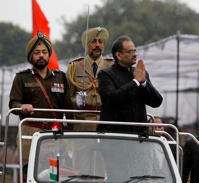 68th Republic day celebrated in chandigarh, parimal rai