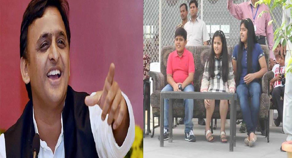 chief minister akhilesh yadavs children enjoys t-20 match in green park
