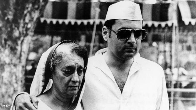  CIA released its secret document about indira and sanjay