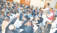 jat aarakshan aandolon, meeting, members gathered, kaithal