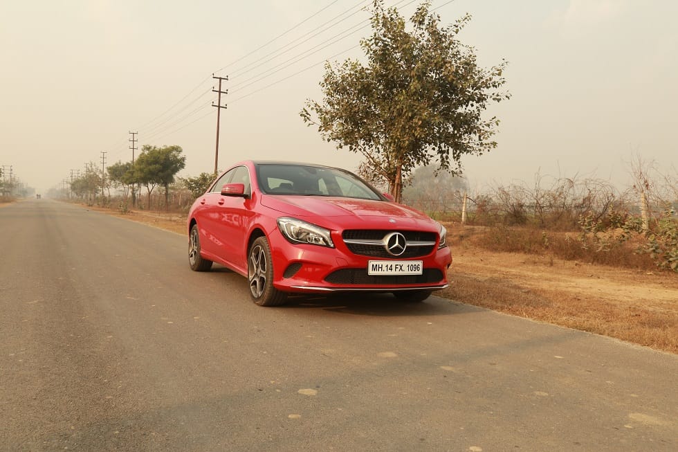 Mercedes CLA 200 D Sport, a city like sport car