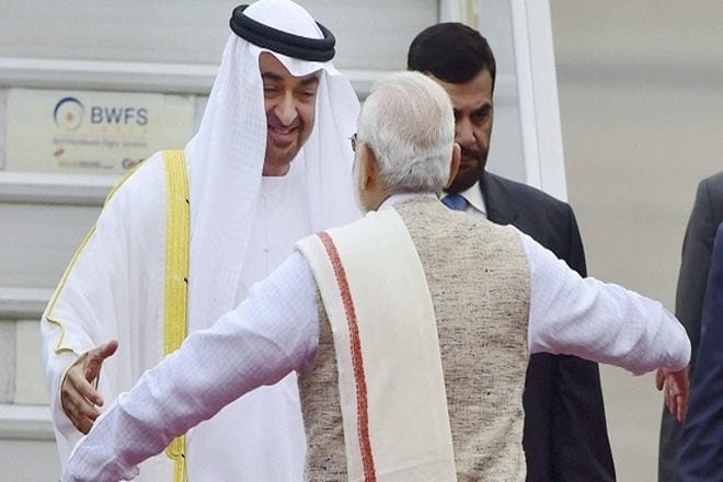 modi and al nahyan bring india and uae more closer