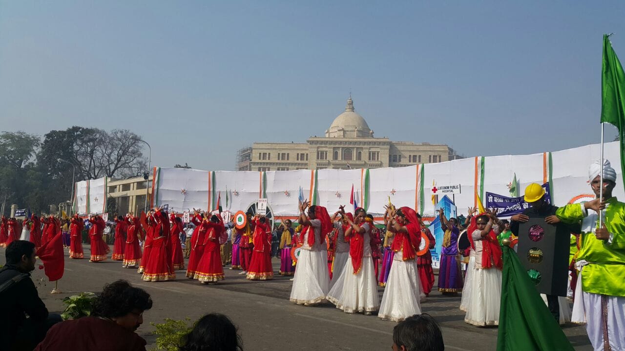 68th republic day celebration in lucknow