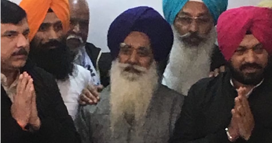 ragi bhai balbir singh joined aam admi party, punjab assembly election 2017