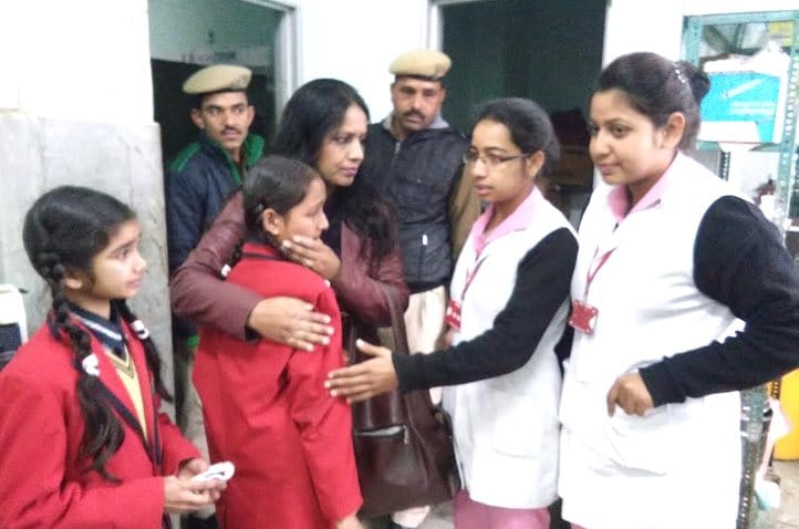 12 Students Injured in School bus Accident at Bilaspur.
