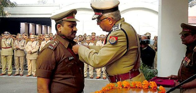 stf inspector vipin rai get gallentry award