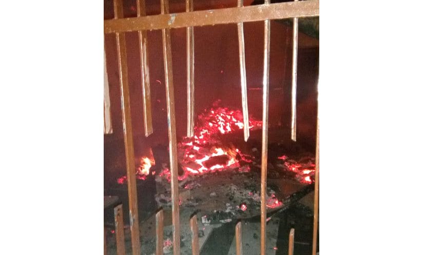 Khalini High School Gutted in Fire at Shimla.
