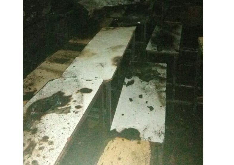 Khalini High School Gutted in Fire at Shimla.
