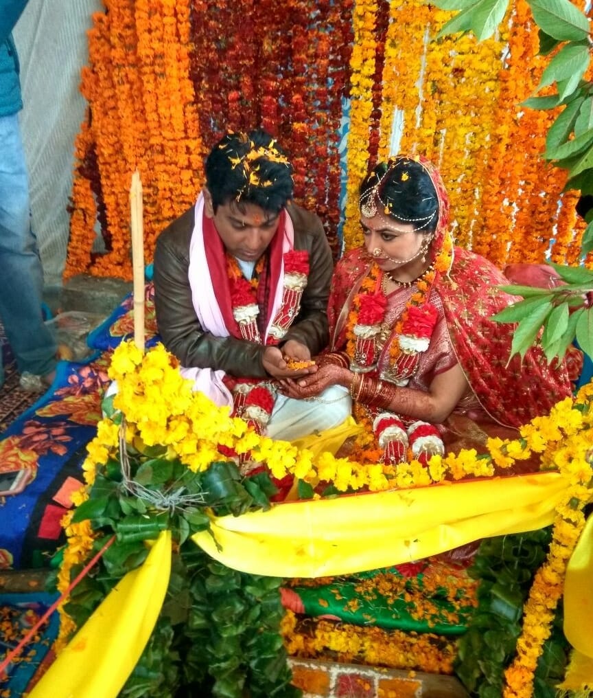 actress kavita kaushik got married in uttarakhand.
