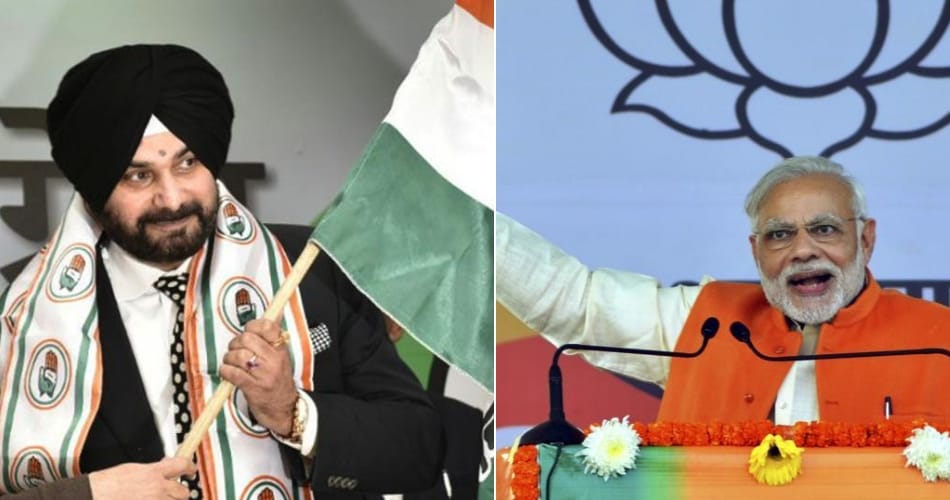 PM Modi on Navjot singh sidhu, Punjab assembly elections 2017