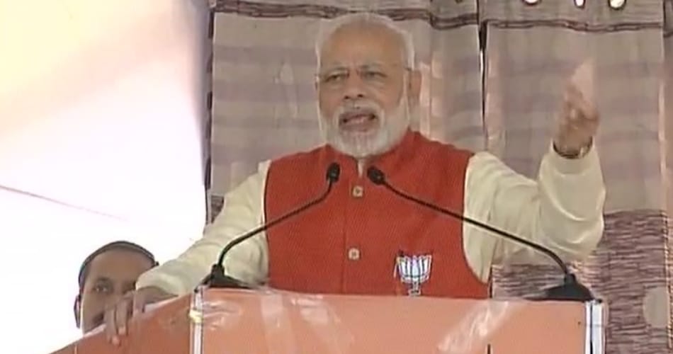 prime minister narendra modi unique looks seen in jalandhar rally for punjab assembly election 2017