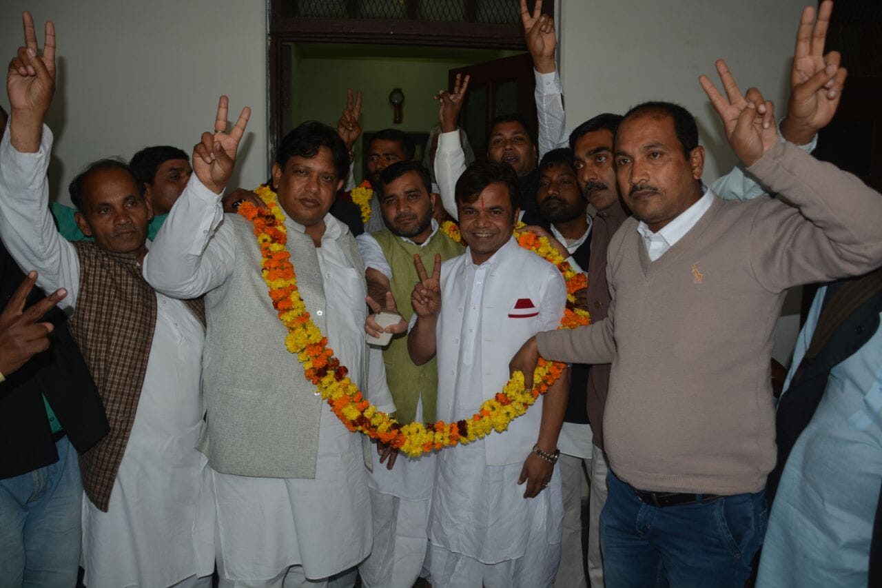 rajpal yadav party sarv sambhav merges with lokdal