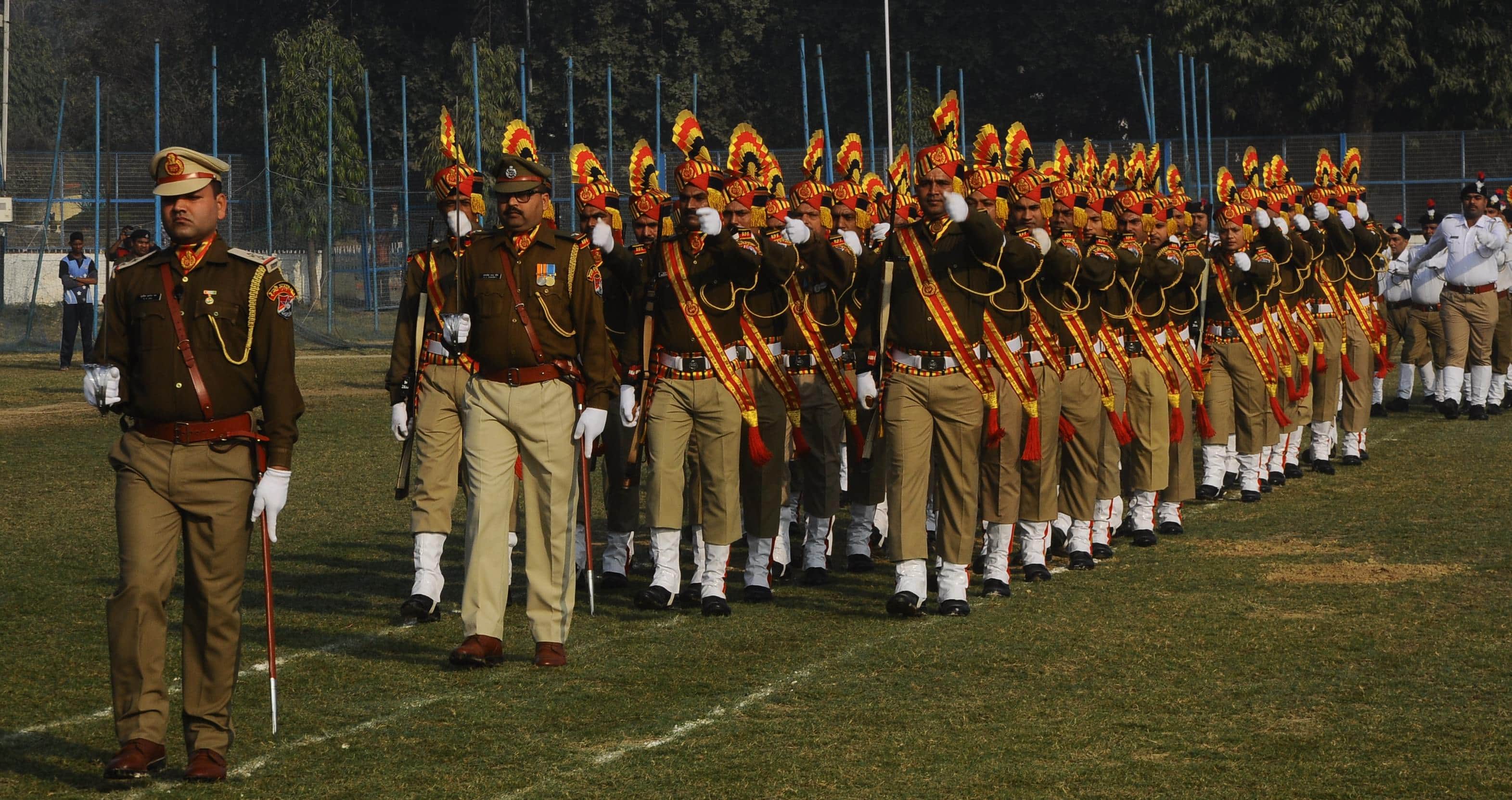 se photos of republic day celebration at varanasi