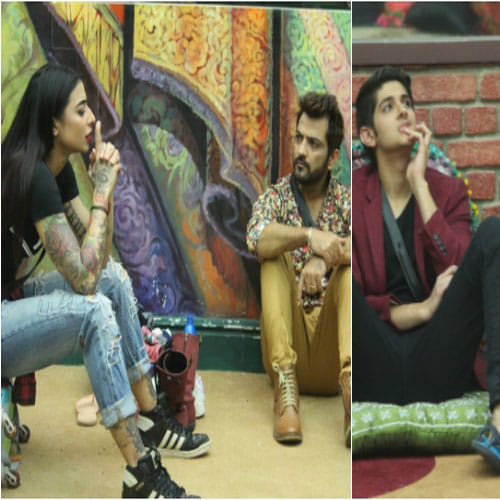 rohan is angry on bani and manu in bigg boss