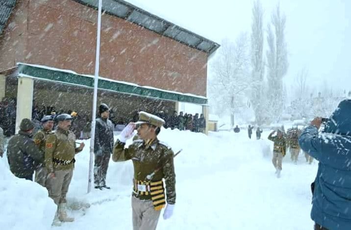 Republic Day Celebration at Keylong, Lahaul Spiti.