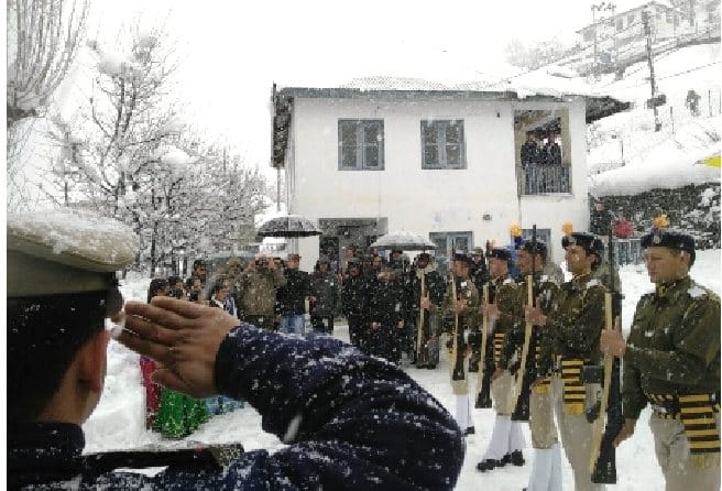 Republic Day Celebration at Keylong, Lahaul Spiti.